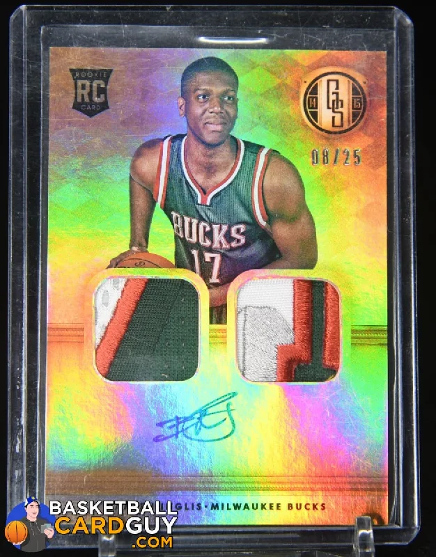 Damien Inglis 2014-15 Panini Gold Standard Rookie Jersey Autographs Prime #266 #/25