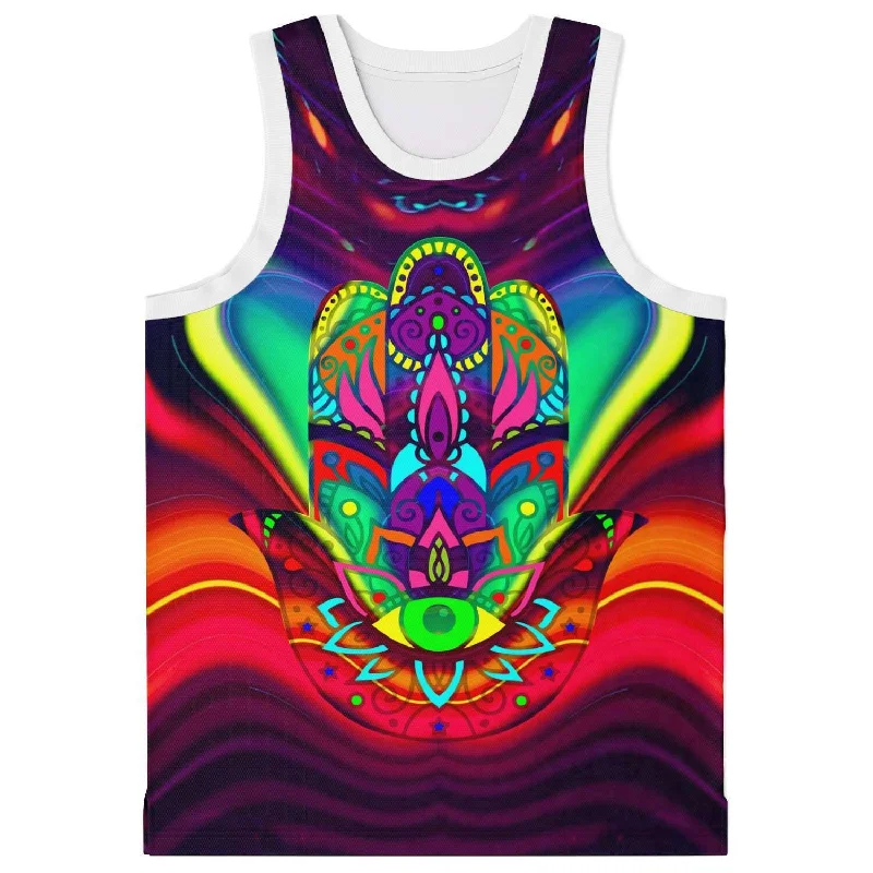 Hamsa Vibrations Basketball Jersey