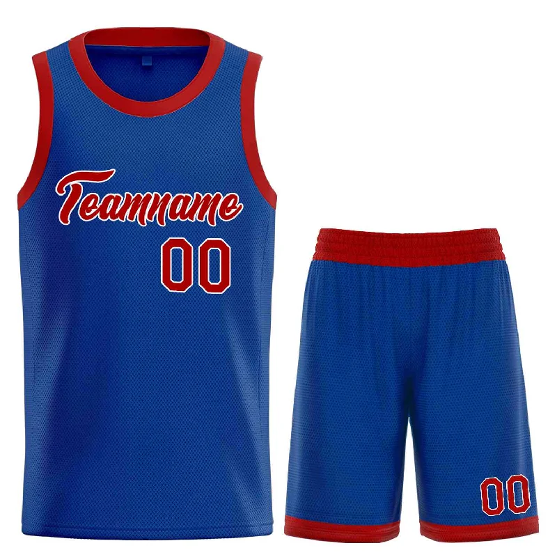 Custom Royal Maroon-White Heal Sports Uniform Classic Sets Basketball Jersey