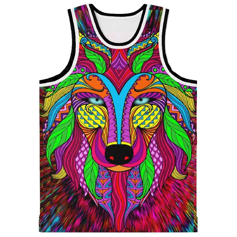 Lone Wolf Lights Basketball Jersey