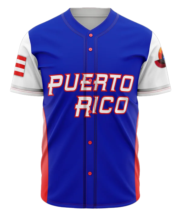 *2023 Puerto Rico Baseball Jerseys - Lindor