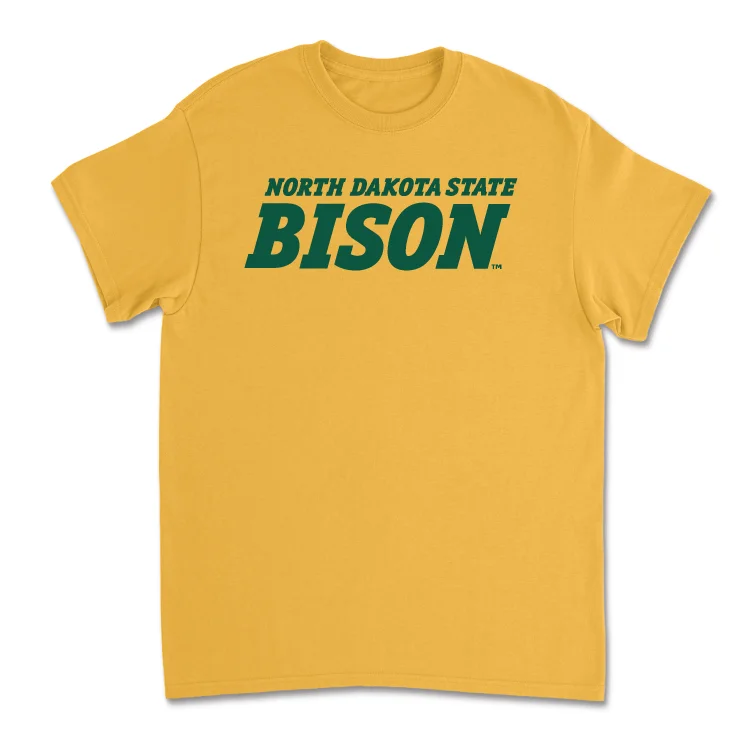 Gold Men's Basketball Bison Tee - Damari Wheeler-Thomas