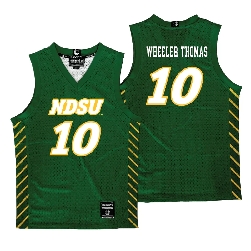 NDSU Men's Basketball Green Jersey - Damari Wheeler-Thomas #10