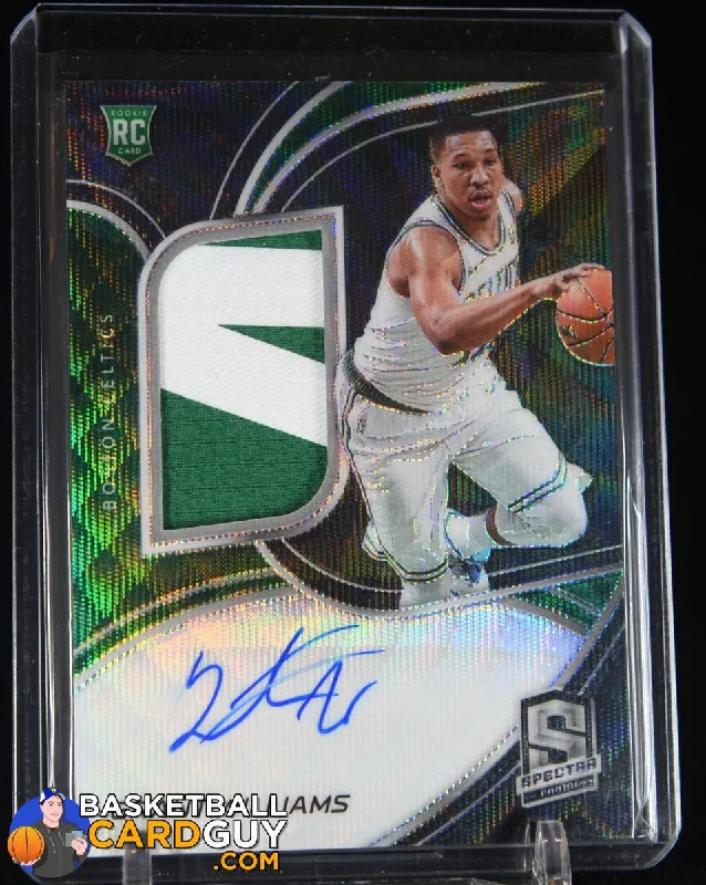 Grant Williams 2019-20 Panini Spectra Rookie Jersey Autographs Wave #182 #/39