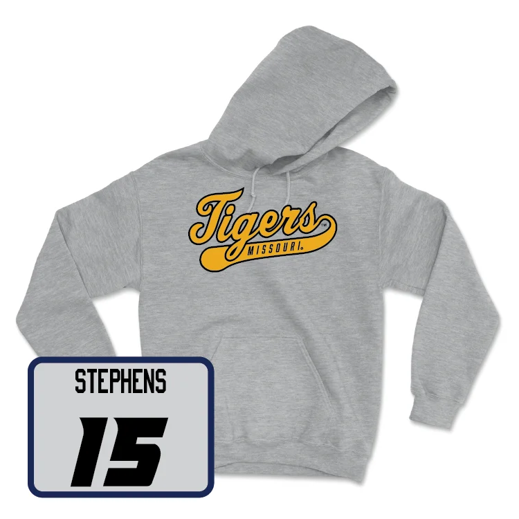 Sport Grey Men's Basketball Script Hoodie - Danny Stephens