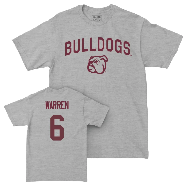 Sport Grey Men's Basketball Bulldogs Tee  - Dellquan Warren