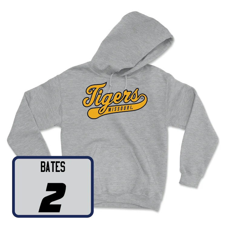 Sport Grey Men's Basketball Script Hoodie - Tamar Bates