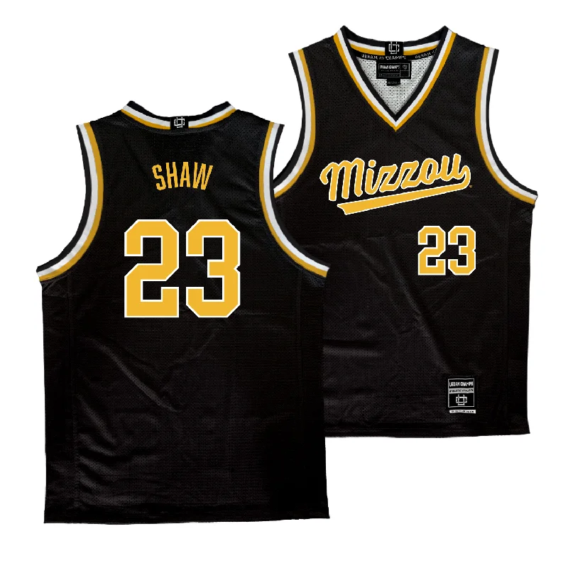 Mizzou Men's Basketball Black Jersey  - Aidan Shaw