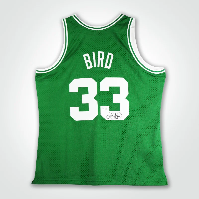 Larry Bird Signed Celtics Mitchell & Ness Swingman 85-86 Jersey