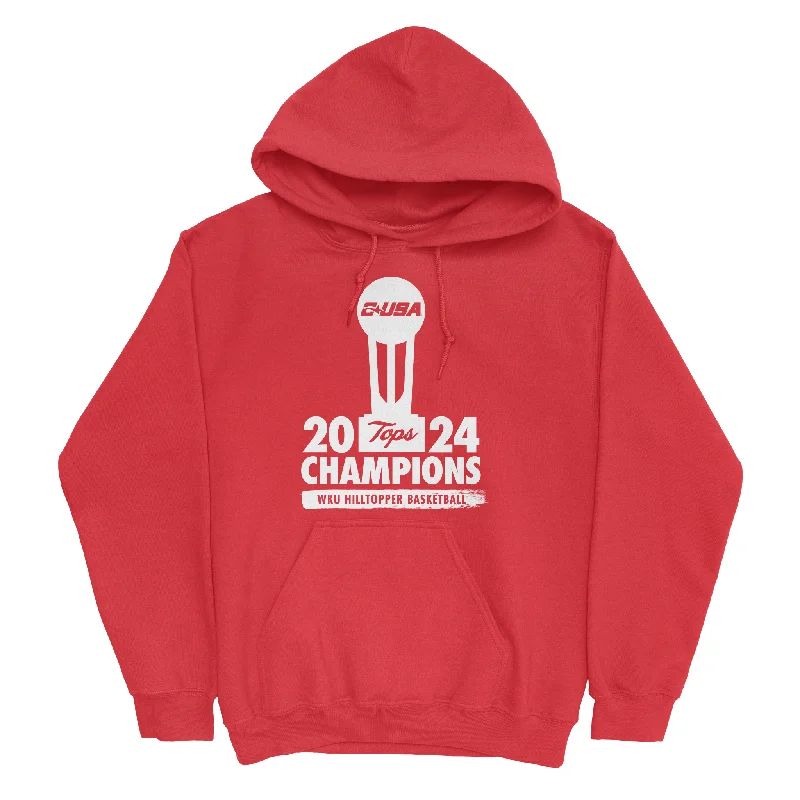 EXCLUSIVE RELEASE: WKU Men’s Basketball Celebration Red Hoodie